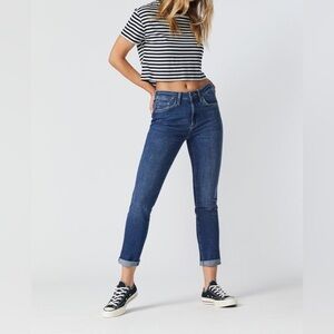 Mavi Kathleen Mid-Rise Slim Boyfriend Jeans 👖 SuperSoft Stretch | NWT